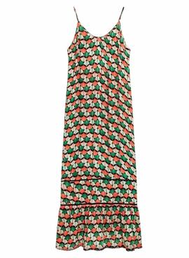 Robe Superdry maxi cami dress orange pour femme