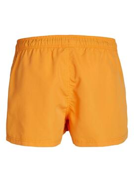 Maillot de bain Jack and Jones Bora Bora Orange pour Homme