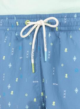 Maillot de bain El Pulpo Essential Bleu pour Homme