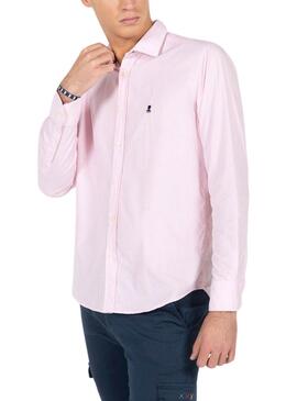 Chemise El Pulpoà Rayures Roses Pour Homme