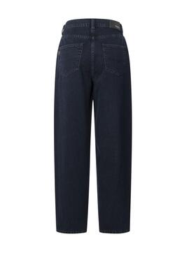 Jean Pepe Jeans Barrel mix denim pour femme