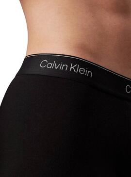 Pack de 3 boxers Calvin Klein negro y rojo para hombre