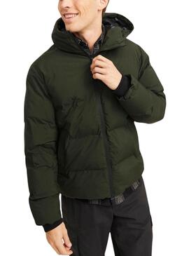 Veste matelassée Jack and Jones Payne verte pour homme