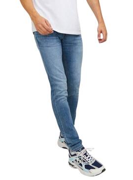 Pantalon en jean Jack and Jones Gleen bleu pour homme.
