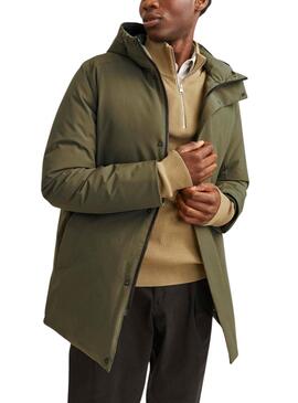 Parka Jack and Jones Ekeen verte pour homme