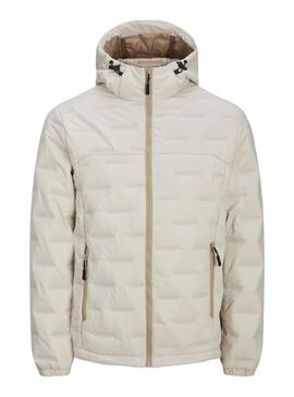 Veste Jack and Jones Sonic beige pour homme.