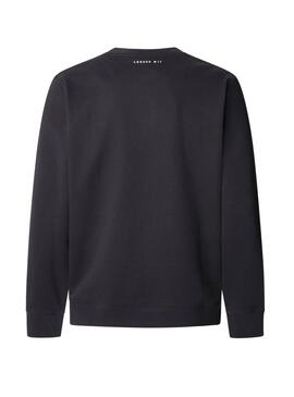 Sweat à capuche Pepe Jeans Dorian noir pour homme