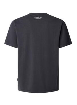 T-shirt Pepe Jeans Dean noir pour homme