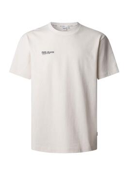 T-shirt Pepe Jeans Dalton blanc pour homme