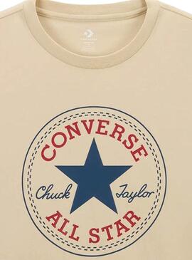 Maillot Converse Chuck Patch beige pour homme