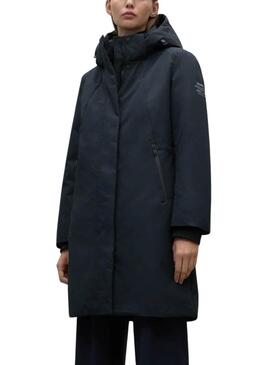 Parka Ecoalf Glamouralf noire pour femme