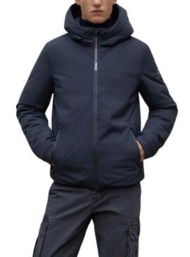 Veste de chasse Ecoalf Cartesalf bleue marine pour homme