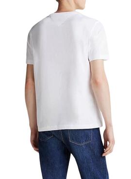 T-shirt Tommy Hilfiger Essential blanc pour homme