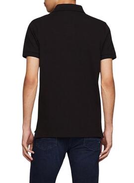 Polo Tommy Hilfiger 1985 noir pour homme