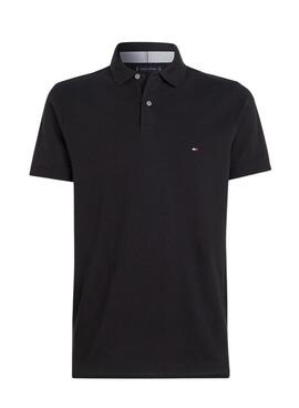 Polo Tommy Hilfiger 1985 noir pour homme