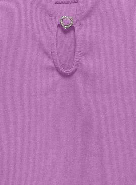 Haut seulement les enfants Grene rose pour fille