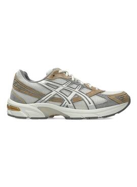 Chaussures Asics GEL-1130 blanches et beige pour hommes et femmes