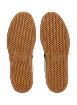 Sneakers Tommy Jeans The Greenwich Mix blanc pour homme