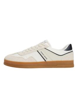 Sneakers Tommy Jeans The Greenwich Mix blanc pour homme