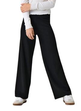 Pantalon noir Only Kognella pour fille