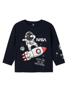 Maillot Name It Dalum Nasa marine pour enfant