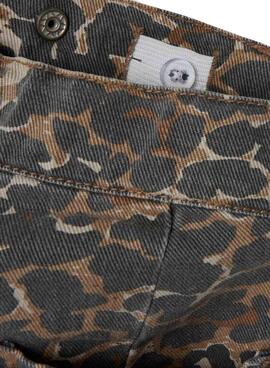 Pantalons Name It Rose Leopardo pour fille.