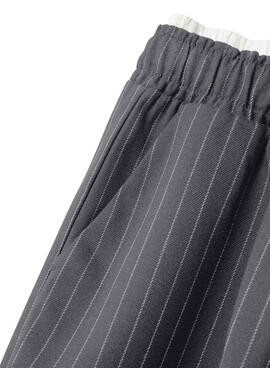 Pantalons larges gris pour fille de la marque Name It Tengrun.