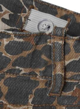 Jupe-pantalon léopard Name It pour fille.