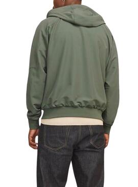 Veste Jack and Jones Eaxon verte pour homme