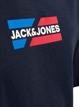 Maillot Jack and Jones Corp bleu marine pour homme.