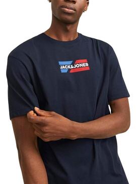 Maillot Jack and Jones Corp bleu marine pour homme.