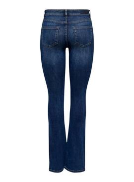 Jean Only Blush évasé pour femme
