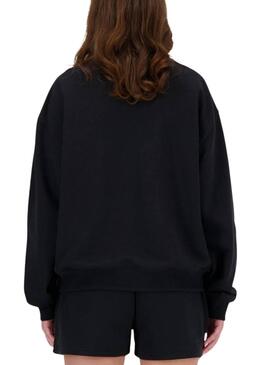 Sweat à capuche New Balance Essential noir pour femme