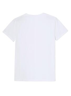 T-shirt Pepe Jeans Original Basic blanc pour homme