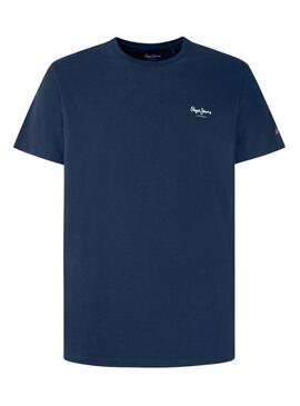 T-shirt Pepe Jeans Original Basic marine pour homme