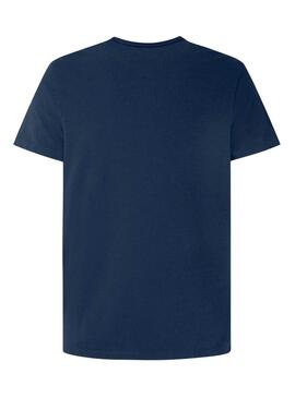 T-shirt Pepe Jeans Original Basic marine pour homme