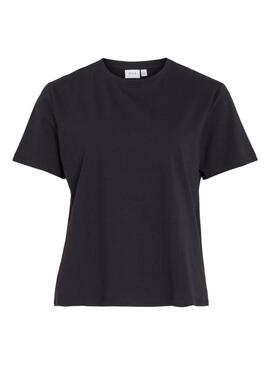 T-shirt Vila Vinora noire pour femme