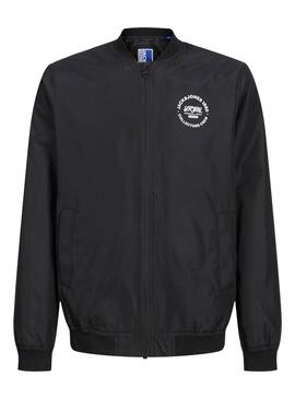 Veste de chasse Jack and Jones Zack noire pour enfant.