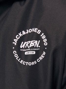 Veste de chasse Jack and Jones Zack noire pour enfant.