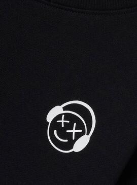 Sweat à capuche Name It Beranie noir pour enfant