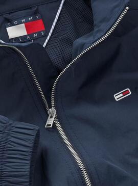 Veste Tommy Jeans Essential marine pour homme