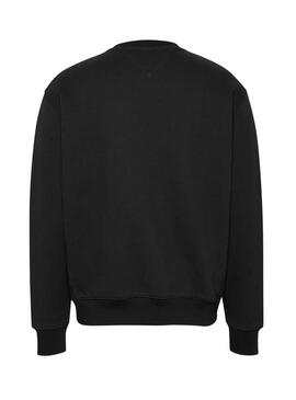 Sweat à capuche Tommy Jeans Varsity Tiger noir pour homme