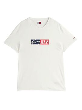 T-shirt Tommy Jeans Entry Graphic beige pour homme