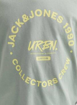 T-shirt Jack and Jones Simon vert