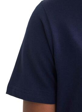 T-shirt Jack and Jones Simon marine pour enfant