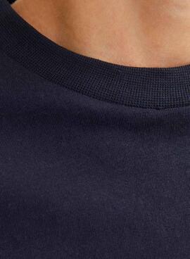 T-shirt Jack and Jones Beau marine pour enfant
