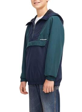 Coupe-vent Jack and Jones Packable marine enfant