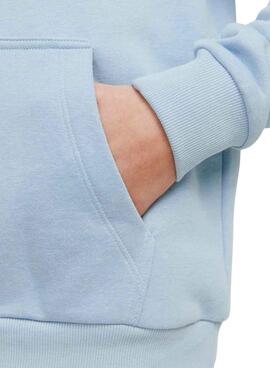 Sweatshirt Jack and Jones Caleb bleu pour enfant.