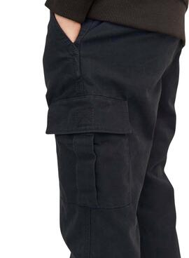 Pantalon Jack and Jones Kane Barkley noir enfant