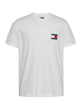 Maillot Tommy Jeans Heritage blanc pour homme